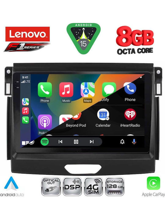 Lenovo Ssr 10172a_cpa Tabletă Multimedia 9 Inch Sisteme Audio Auto Ford Ranger Mod 2015-2018