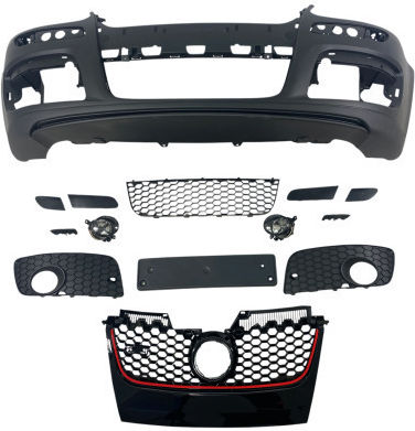 Преден Бампер Vw Golf 5 Gti Design Заводски Противотумани Фарове