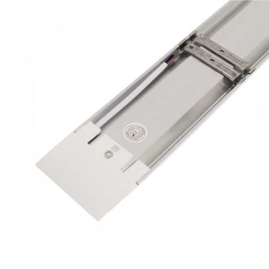 LED Plastic Bar AC165-265V 50/60Hz Cool White 6500K 18W 2100lm 60 x 7.5 x 2.4cm OEM