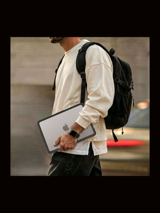 Tech-Protect Θήκη για Laptop MACBOOK PRO 14 M1-M5 PRO / M5 PRO MAX 2021-2026 σε Μαύρο χρώμα F5906302324514
