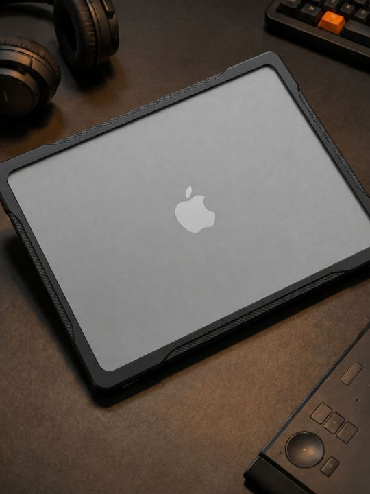 Tech-Protect Θήκη για Laptop MACBOOK PRO 16 M1-M5 / M5 PRO / M5 PRO MAX 2021-2026 σε Μαύρο χρώμα F5906302324521