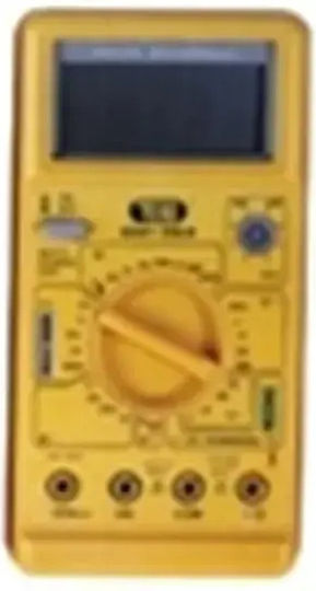 Tele GM-392 Digital Multimeter with Capacitance Meter with Buzzer with AC / DC / Resistance / Capacitance / Temperature Measurement