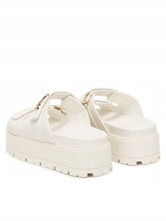 Women's Sandals Flatforms White