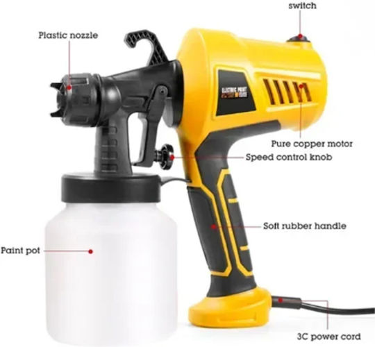 Electric Paint Spray Gun 500W 10270