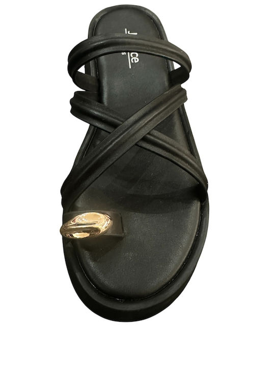Γυναικεία Σανδάλια Flatforms Χρυσά