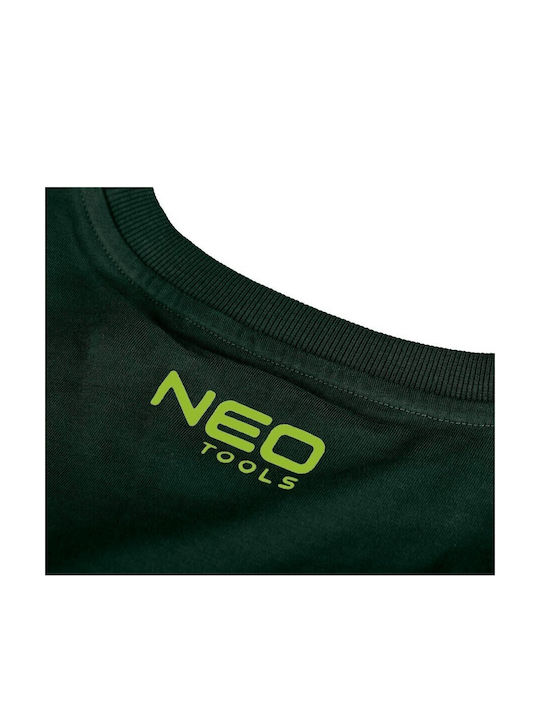 Neo Tools T-Shirt Εργασίας Πράσινο