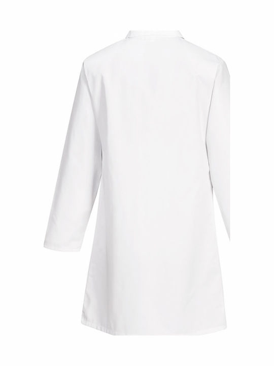 Standard Durable Apron 3 Pockets Size Xxxl White R