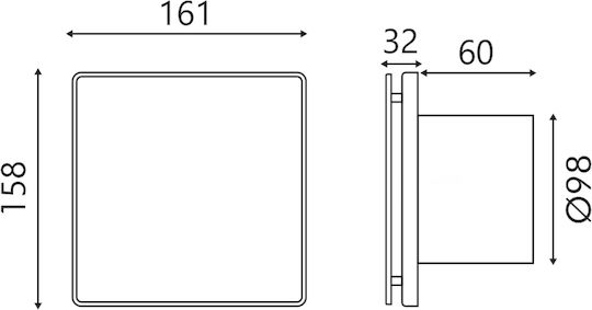Aca Aca Connector für LED Streifen WFV4F10W