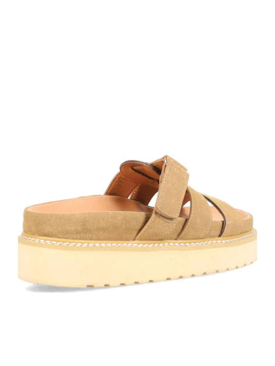 Women's Sandals Flatforms Brown