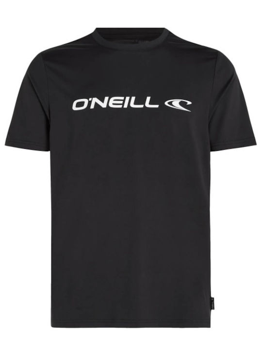 O'Neill UPF 50+ Men's Short Sleeve Sun Protection Shirt Black