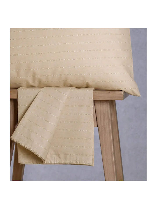 Melinen Paris Set Cearceaf cu 1 Față de Pernă Single cu Elastic 100x200+32cm 2 (2 bucăți)