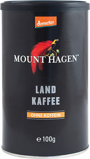 Mount Hagen Cafea Instant Decafeinizat Land Cu Cereale Măcinat 100gr