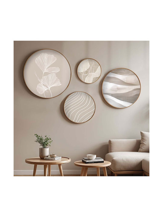 Wallity Κάδρο Ξύλινο 45x45cm