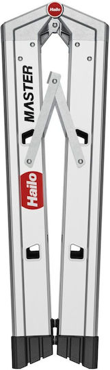 Hailo Hailo Aluminum Step Ladder 3 Steps 24cm