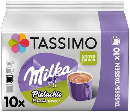 Tassimo Chocolate Capsules Milka Compatible with Tassimo Machine 10caps