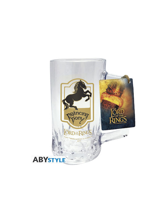 Abysse Lord Of The Rings - Prancing Pony Pahar Bere din Sticlă 500ml 1buc