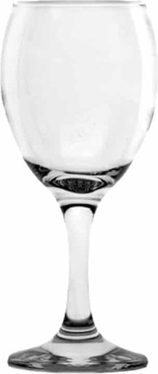 Uniglass Alexander Set Brillen Rotwein Kelch Glas 245ml 12Stücke