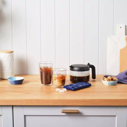 De'Longhi Latte Σετ Ποτήρια Νερού / Καφέ / Freddo Γυάλινα 400ml 2τμχ