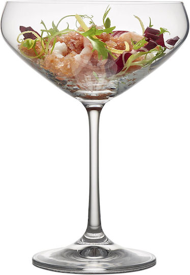 Lyngby Glas Set of Glasses Champagne / Cocktail/Drinking made of Glass Stemmed 4pcs