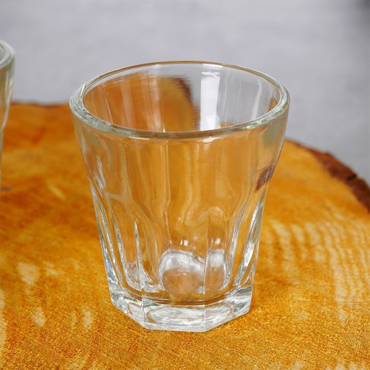 Σφηνοπότηρα από Γυαλί 40ml 6τμχ