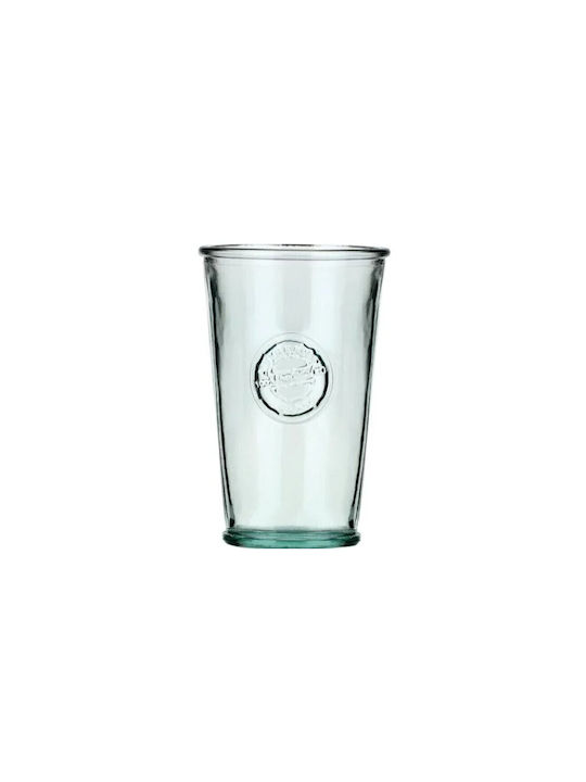 Glass Drops Glass Water made of Glass in Green Color 300ml