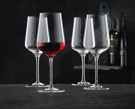 Nachtmann Set de pahare pentru Vin Alb și Roșu din Cristal Cu picior 550ml 4buc
