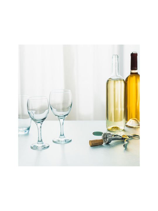 Luigi Ferrero Set Gläser Cocktail/Trinken aus Glas 245ml 6Stück