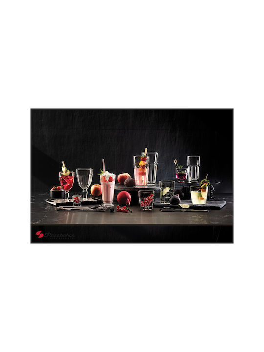 Espiel Casablanca Set Gläser Wasser / Whiskey / Kaffee/Freddo aus Glas 140ml 12Stück