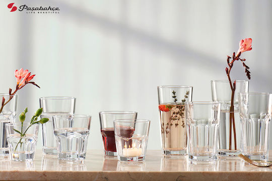 Espiel Casablanca Set of Glasses Water / Whiskey / Coffee/Freddo made of Glass 140ml 12pcs