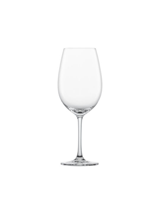 Schott Zwiesel Ivento Set Glasses for White and Red Wine Made of Crystal in Red Colour Goblets 650ml 6 Pieces