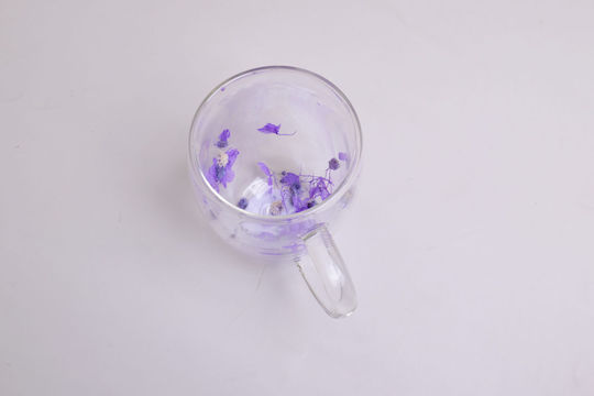 Wasser Glas Lila 350ml