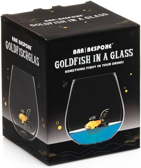 The Source Goldfish In A Glass Glass Made Of Glass