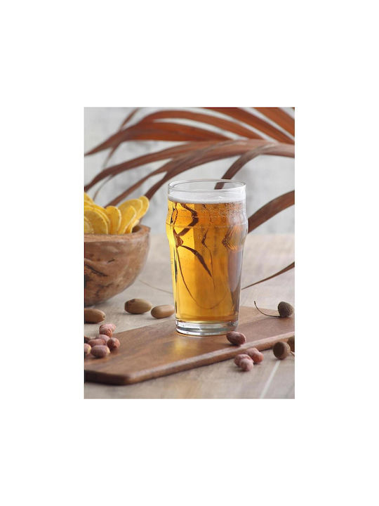 Gurallar Σετ Ποτήρια Μπύρας από Γυαλί 570ml 12τμχ