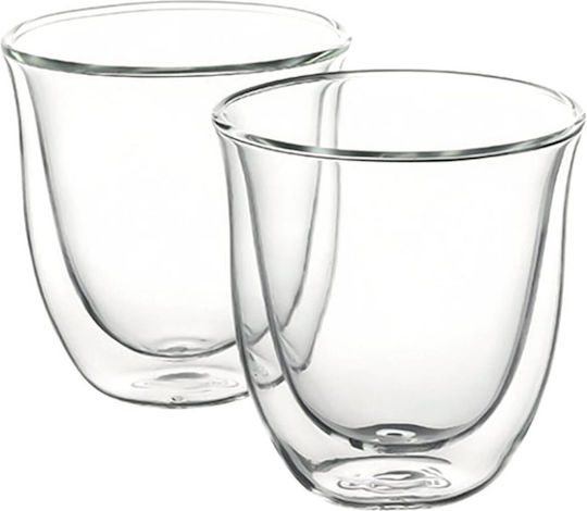 De'Longhi Set Pahare Cafea / Cafea Grecească Freddo Din Sticlă 190ml 6 Bucăți