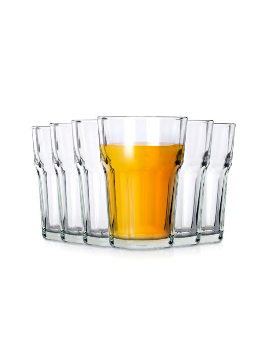 Orion Set of Glasses Water / Cocktail/Drinking made of Glass 360ml 6pcs