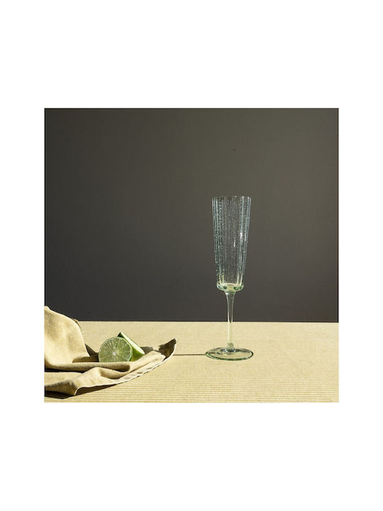 Laura Ashley Set Gläser Champagner aus Glas Mit Stiel 210ml 4Stück