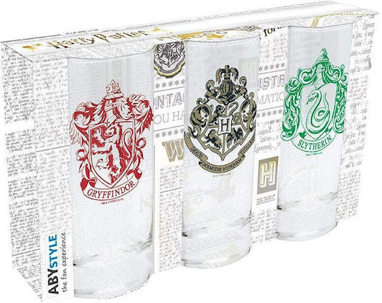 Harry Potter Set Gläser Wasser Glas 3Stücke