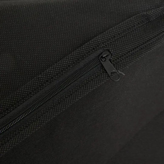 5Five Fabric Storage Case For Clothes in Black Color 60x45x30cm 1pcs
