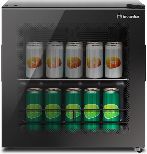 Inventor Mini Bar Βιτρίνας 44lt, Ενεργειακής Κλάσης F 49.5x47x44cm