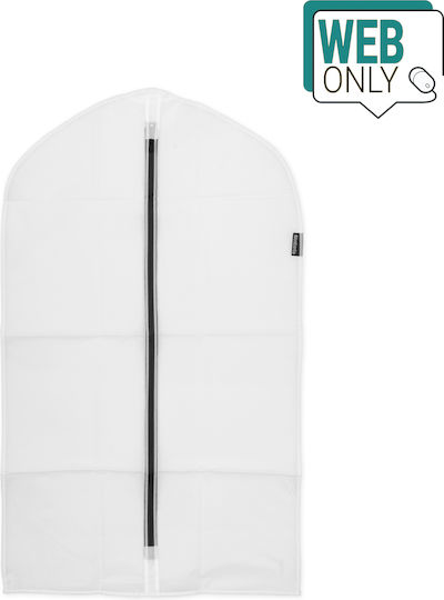 Brabantia Κρεμαστή Θήκη Αποθήκευσης Παλτών σε Λευκό Χρώμα 60x60cm 2τμχ