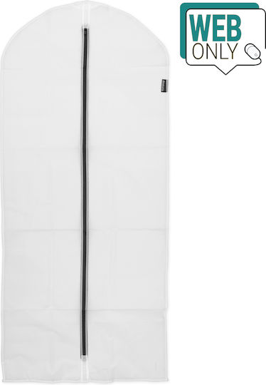 Brabantia Κρεμαστή Θήκη Αποθήκευσης Παλτών σε Λευκό Χρώμα 60x135cm 2τμχ