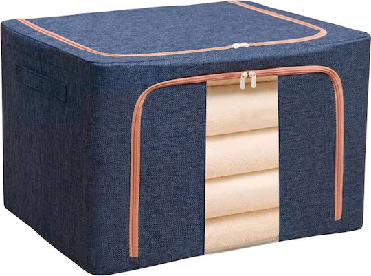 material textil Husă pentru Haine / Tricotate / Pătură/Duvet în Culoare Albastru 60x42x40cm 1buc