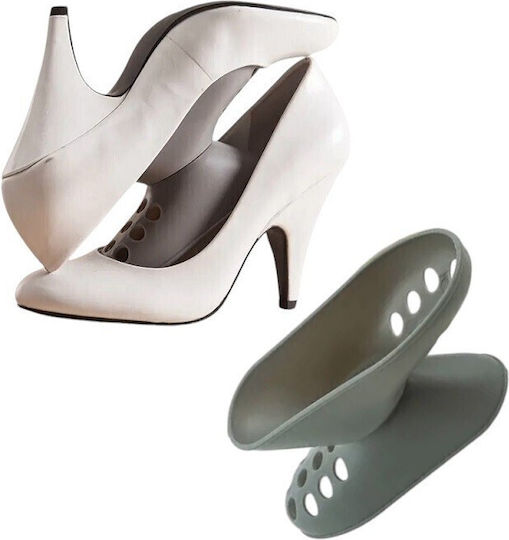 Plastic Shoe Box in Grey Color 20x8cm 12 Pieces