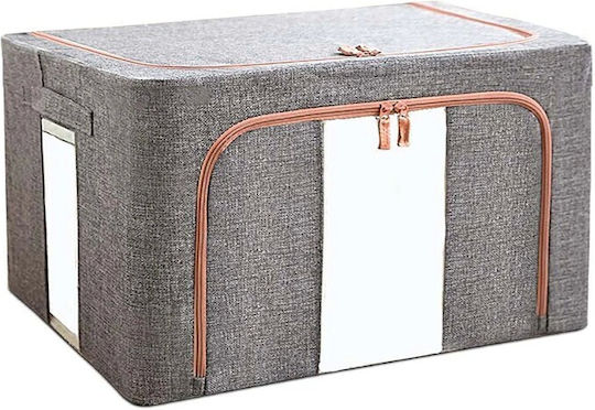 Alista Home Husă de Depozitare din Plastic pentru Pătură/Duvet / Tricotate / Haine în Culoare Gri 50x40x33cm