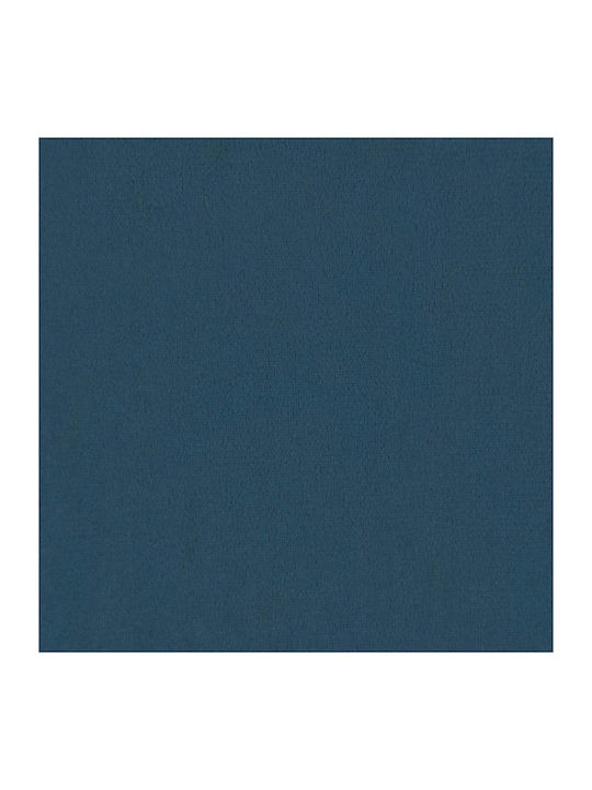 Кадифена Пейка За Трапезария Синя 80x40x46см