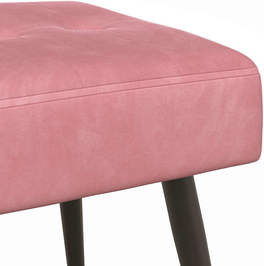Dining Bench 80x40x46cm Pink Dining Bench 80x40x46cm Pink