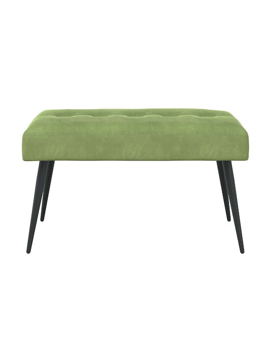 Bancă De Bucătărie Catifea Verde Deschis 80x40x46cm