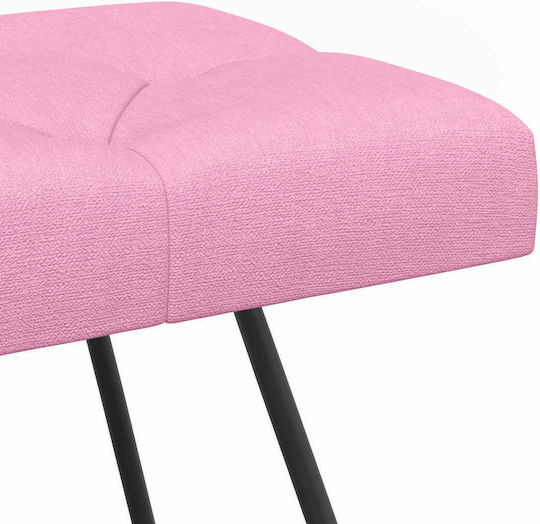 Dining Bench 110x40x46cm Pink Dining Bench 110x40x46cm Pink
