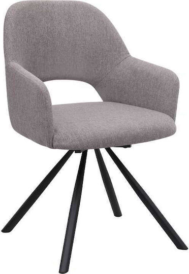 Καρέκλα Τραπεζαρίας Gabriel 58x60x85εκ. Ανοιχτό Μπεζ