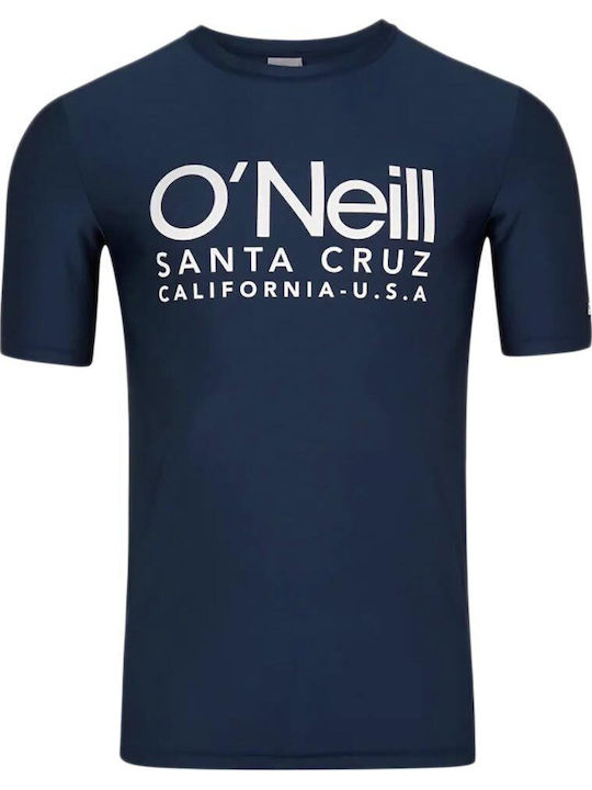 O'Neill Cali UPF 50+ Tricou De Protecție Solară Pentru Bărbați Mâneci Scurte Albastru